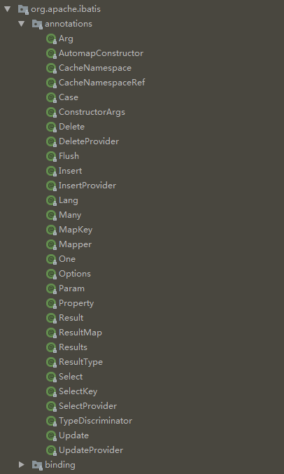 Mybatis常見注解有哪些(總結(jié))