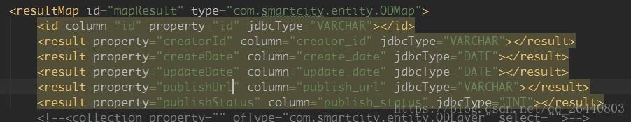 解決mybatis映射結果集失效的問題