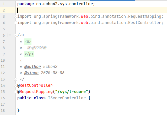 基于Mybatis Plus實現(xiàn)代碼生成器CodeGenerator