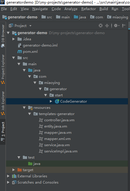 使用mybatis-plus-generator進行代碼自動生成的方法