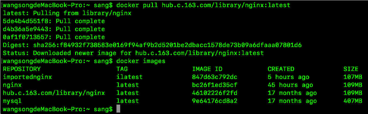 Docker鏡像管理常用操作代碼示例