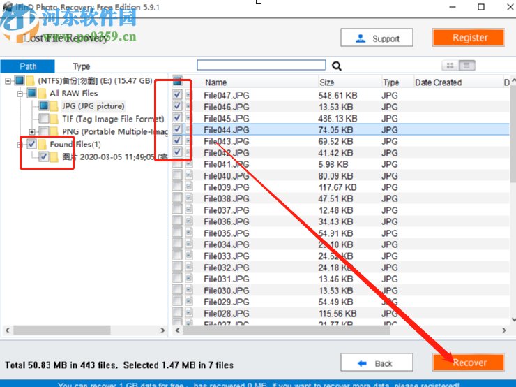 使用iFinD Photo Recovery恢復照片的方法
