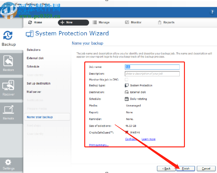 使用BackupAssist定時備份文件的操作方法