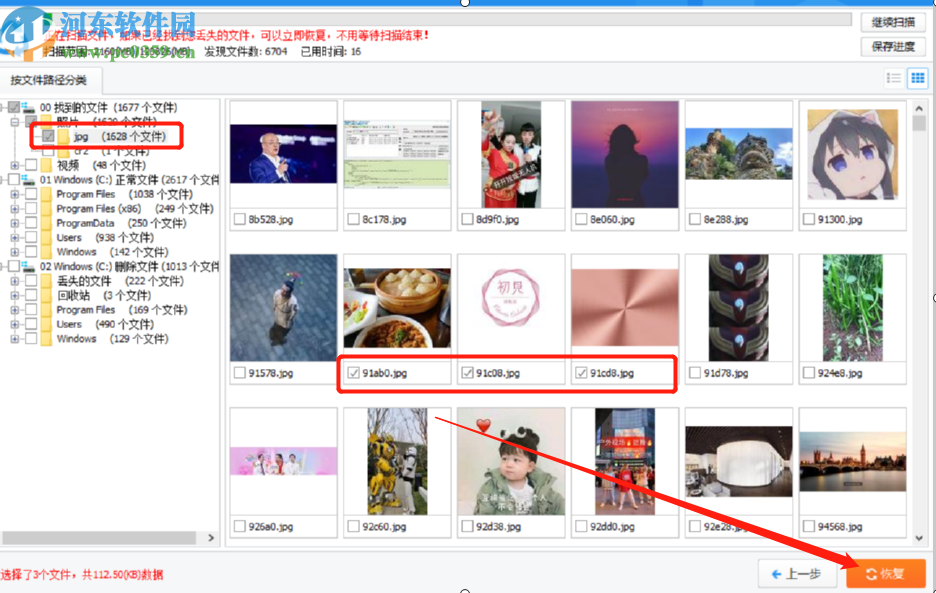 樂易佳數(shù)碼照片恢復(fù)軟件恢復(fù)丟失圖片的方法