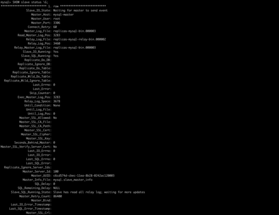 詳解用Docker構建MySQL主從環(huán)境