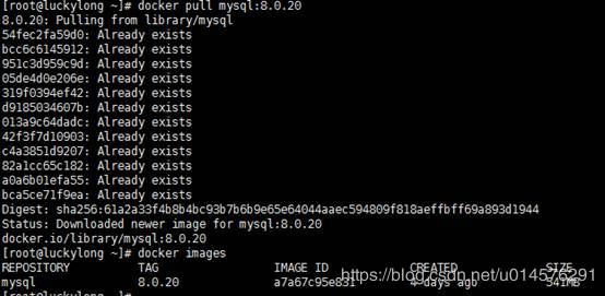 docker下mysql 8.0.20 安裝配置方法圖文教程
