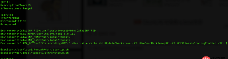 service - Ubuntu16 Tomcat9 設置開機自動重啟時為什么起不來？