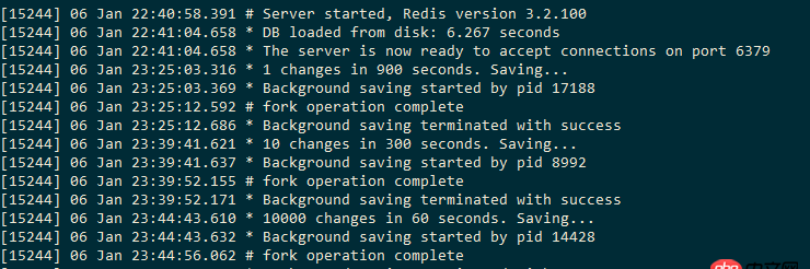 windows版redis關于日志輸出的配置
