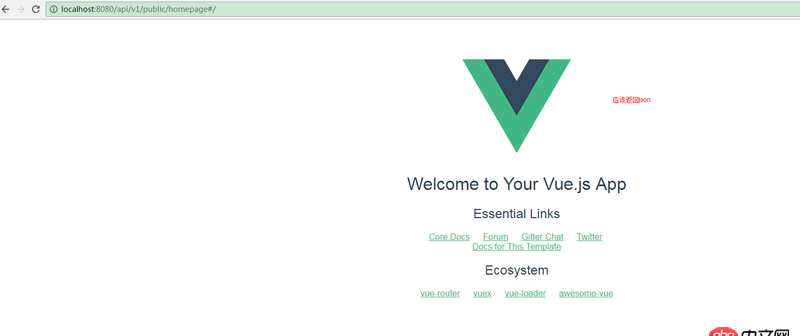 node.js - 使用express模擬本地數據,返回的是頁面不是模擬數據