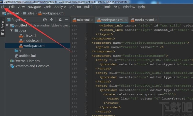 IDEA設置編碼背景色的方法