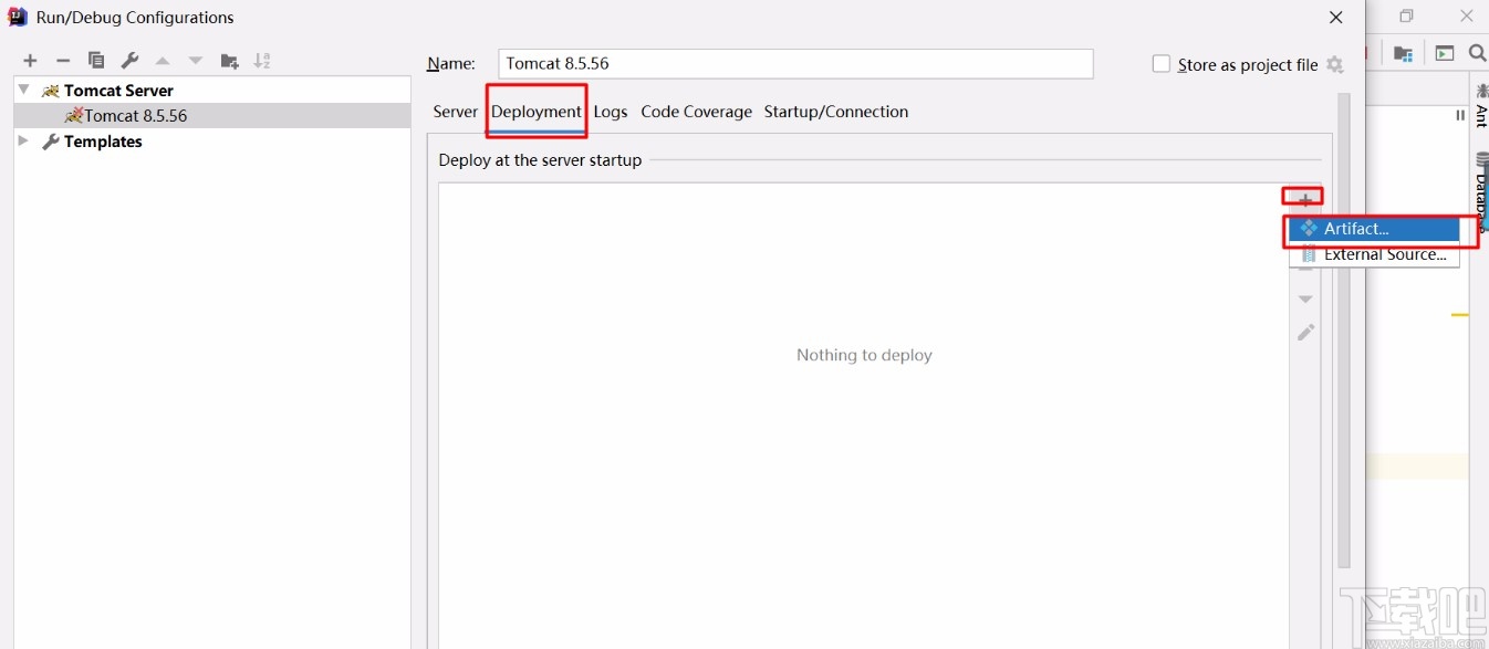 IntelliJ IDEA配置Tomcat服務器的方法