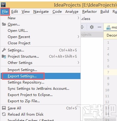 IntelliJ IDEA導出項目的方法