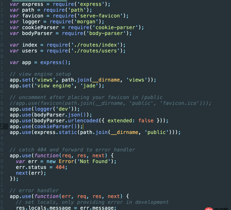 node.js - express 4.x 如何在不同js文件中處理router請求