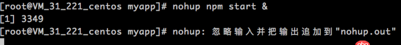node.js - nodejs 如何在centos下后臺運行,nohup和forever都不行呀
