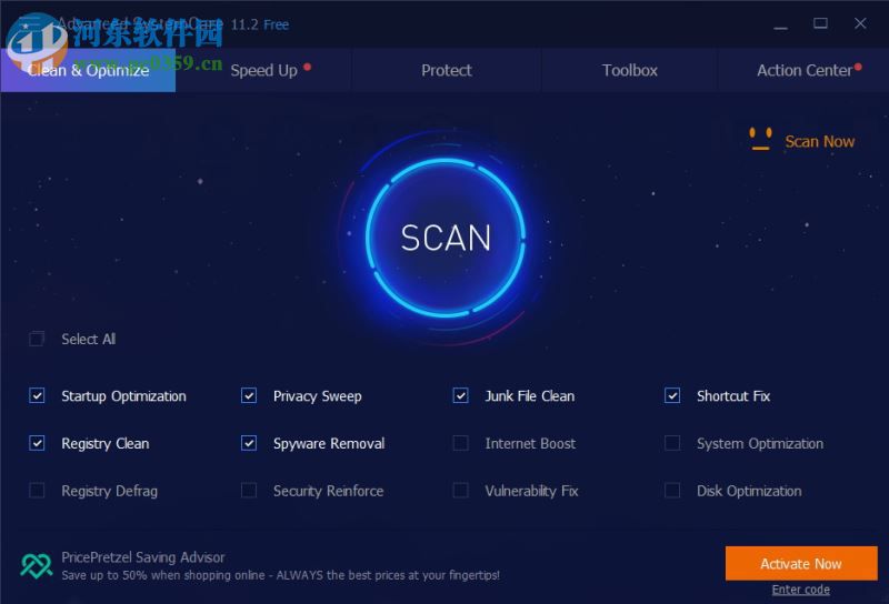 Advanced SystemCare 11設置中文的方法