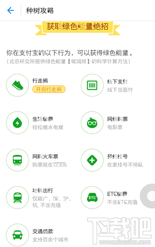 支付寶螞蟻森林種樹怎么收取能量？支付寶碳賬戶進入入口在哪里？