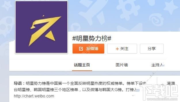 微博明星勢力榜怎么打榜？明星勢力榜投票2016網址分享