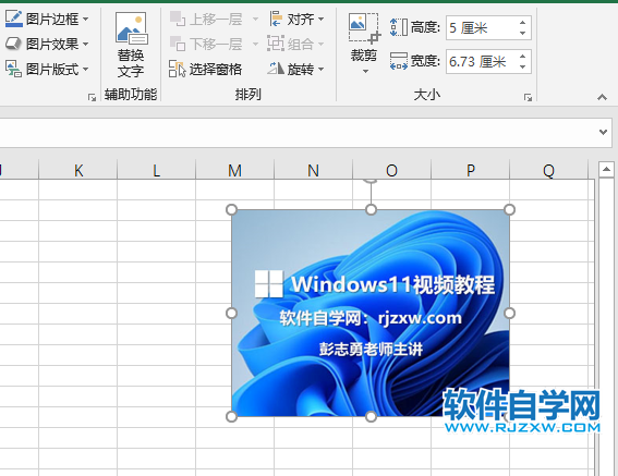 excel2019里面的圖片怎么調大小