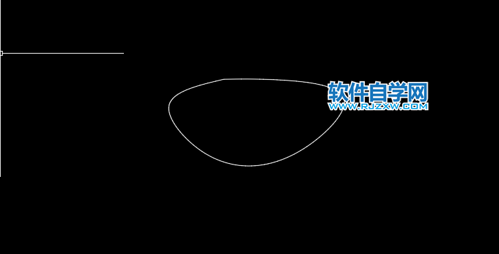 cad怎么畫不規則的橢圓