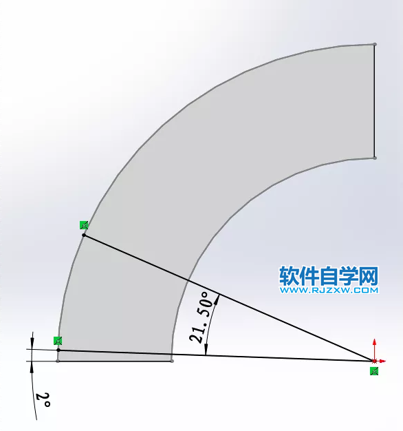SolidWorks焊件畫的圓形鋼架