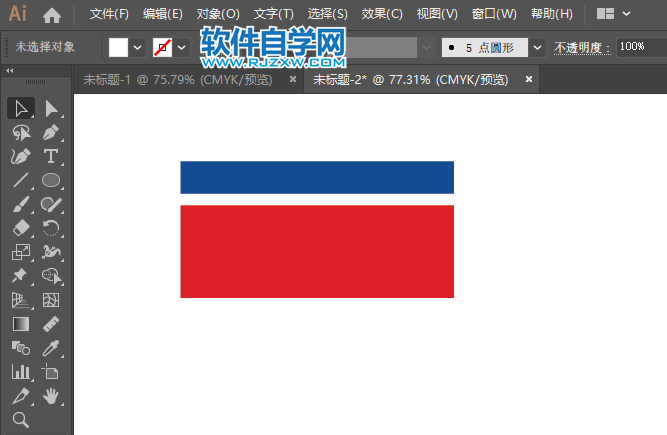 ai怎么繪制朝鮮國(guó)旗