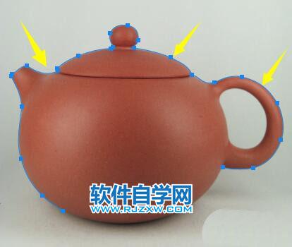 PS2022怎樣使用自動描圖功能