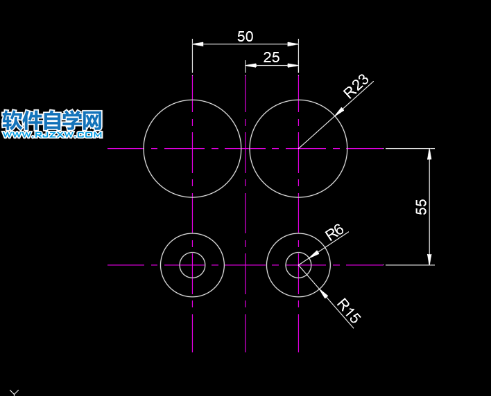 CAD2022怎么畫二維實例圖一