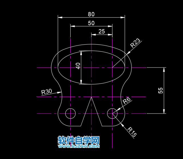 CAD2022怎么畫二維實例圖一