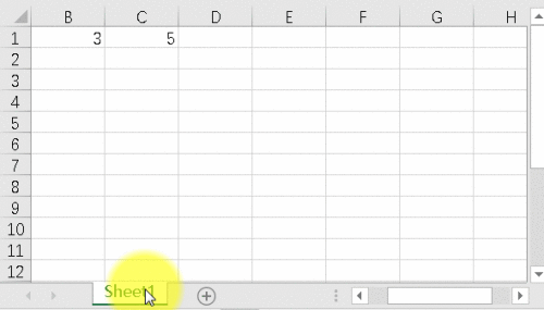 excel鼠標(biāo)的雙擊使用方法