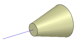 UG怎么使用圓弧直徑和頂點半角創(chuàng)建圓錐