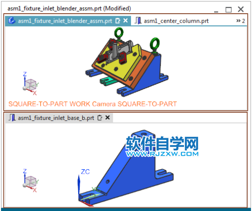 UGNX在多個(gè)窗口中查看設(shè)計(jì)