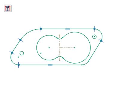 UGNX10.0設為對稱的方法