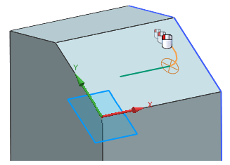 UG10.0基于平的面繪制草圖方法
