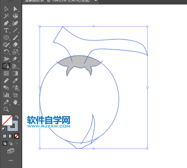 ai怎么畫椰子圖標