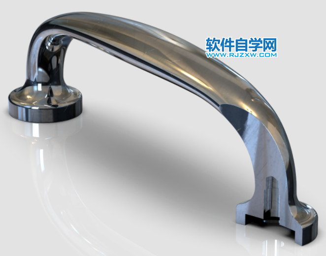 門(mén)把手用SolidWorks畫(huà)的方法