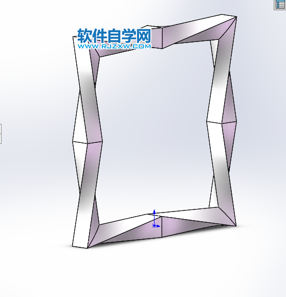 一個(gè)框架用SolidWorks畫法