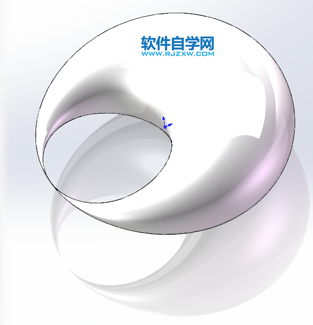 SolidWorks畫一個太極圖抱枕