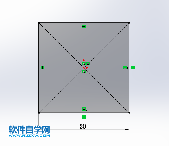 用SolidWorks畫兩個交叉幾何體的兩種方法