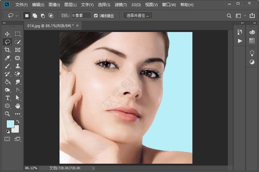 PS套索工具結束不了怎么辦