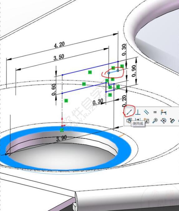 易拉罐拉環鈑金零件怎么用SolidWorks畫