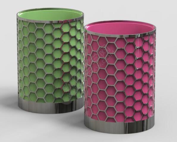 六邊形包裹的筆筒怎么用SolidWorks畫