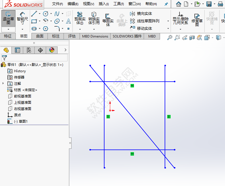 solidworks剪裁的在內剪除怎么使用介紹
