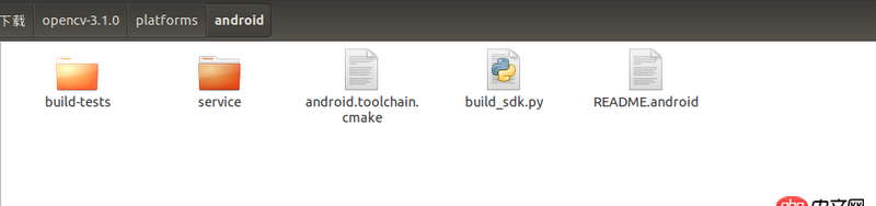 Android openCV環境如何配置?我下的是openCV3.1.0, 和網上的版本不太一樣,該怎樣配置?