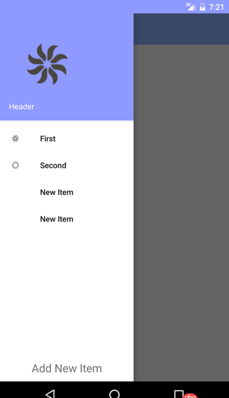 android - NavigationView 的側滑菜單中如何保存新增項（通過程序添加）
