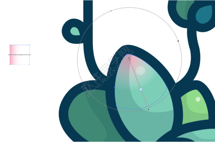 ai怎么畫多肉植物插畫