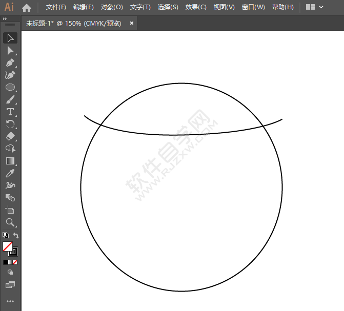 ai畫一個圓形日歷圖標