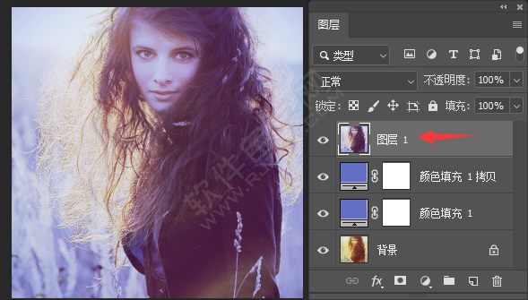 應(yīng)用PS填充圖層校正照片顏色的方法