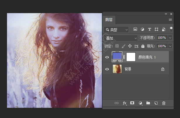 應(yīng)用PS填充圖層校正照片顏色的方法