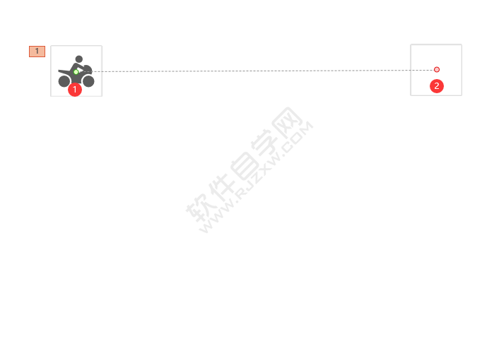 PPT怎么給對象做直線動畫效果