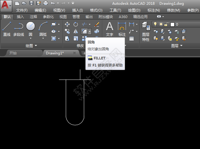 CAD自動排氣閥圖例的畫法